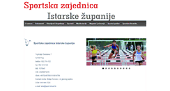 Desktop Screenshot of istra-sport.hr